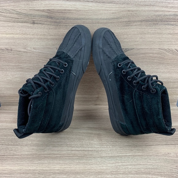 Vans Sk8-Hi Scotchgard Black Suede - Picture 5 of 8